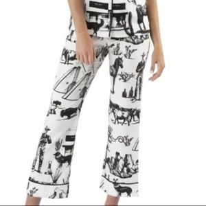 NWOT Katie Kime Marfa 3XL Pajamas toile print pants only 31” inseam prada